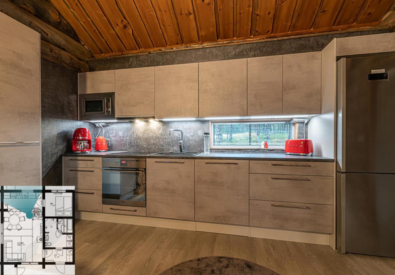 Levikaira Apartments - Log Cabins Екстериор снимка