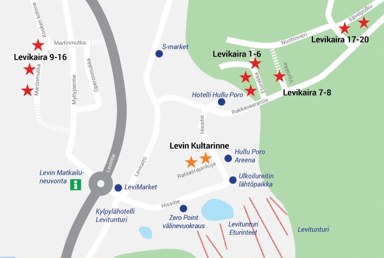 Levikaira Apartments - Log Cabins Екстериор снимка